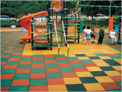 幼兒園橡膠地磚